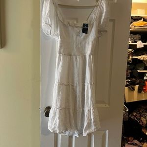 Hollister White Dress